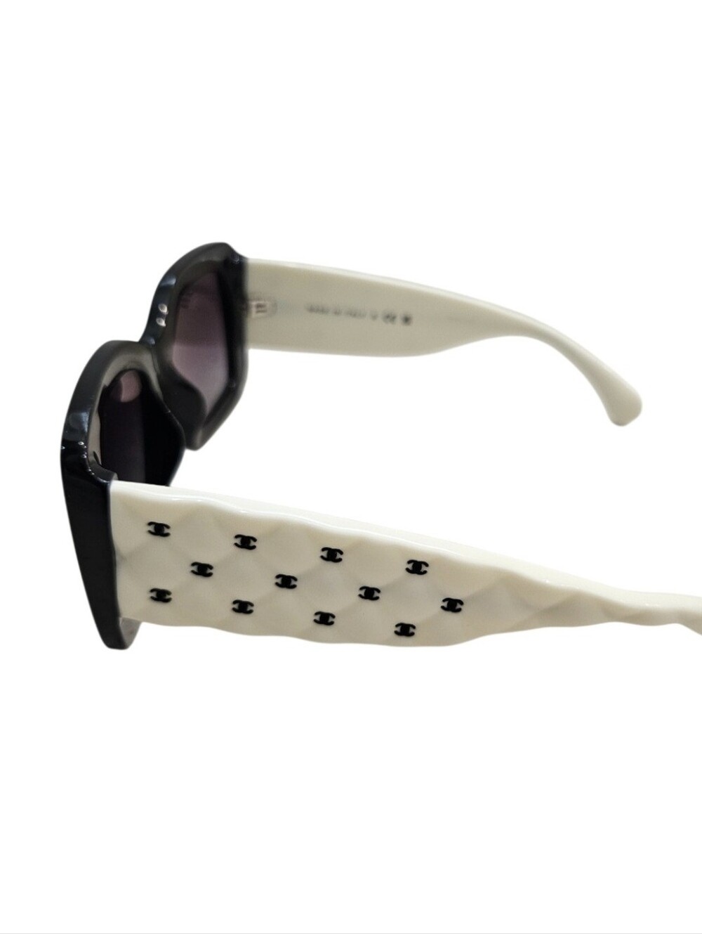 Chanel - Rectangular Sunglasses - Black White Gray Gradient - 5483 - Picture 10 of 12